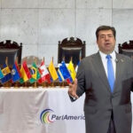 Pedro Haces reconoce desde Chile el trabajo de la Presidenta Sheinbaum en materia de seguridad