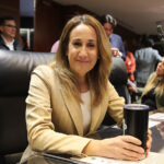Virginia Magaña presenta exhorto en el Senado para evitar uso electoral de tocando corazones